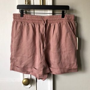 UNIVERSAL THREAD blush pink, relaxed shorts size L